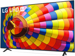 LG UT80 75 inch (buitenlands model) Zwart