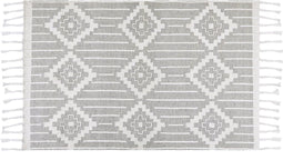 Beliani TABIAT - Rug - Wit - Synthetisch materiaal