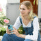 Selencia Hoesje Geschikt voor iPhone 12 Mini Hoesje - Selencia Maya Fashion Backcover - blauw