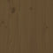vidaXL - Hoofdbord - 80,5x4x100 - cm - massief - grenenhout - honingbruin