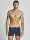 JACK&JONES JACPETER - 3-pack heren onderbroek - Gestreept - Donkerblauw