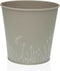 Bloempot Versa Zink Grijs Metaal (14 cm)