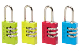 MasterLock Hangslot - Cijferslot - Aluminium - Gekleurd - 20 mm - 2 stuks - 7620EURTCOL