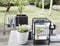 Capi Europe - Bloempot vierkant Smooth NL - 30x30 - Zwart - Opening Ø24 - Bloempot voor binnen en buiten - Levenslang garantie - Breukbestendig - 100% Recyclebaar - CO2 Neutraal geproduceerd - KBL902