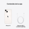 Apple iPhone 14 - Sterrenlicht - 256 GB - Fysieke simkaart + eSIM