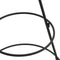 vidaXL - Kerstdecoratie - kerstboom - 125 - cm - metaal - zwart