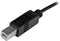 Startech.com USB2CB2M - USB C naar USB-B kabel M/M - 2 m 480 MBit/s - Zwart