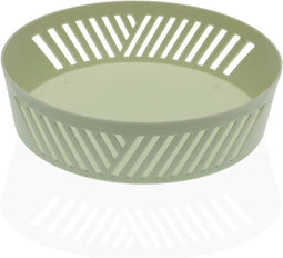 Fruitschaal Versa Groen Polypropyleen (24,5 x 6,5 x 24,5 cm)