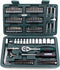 Brüder Mannesmann M29166 Dopsleutelset Metrisch 1/4 (6.3 mm) 130-delig