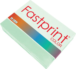 Kopieerpapier Fastprint A4 80gr appelgroen 500vel - 5 stuks