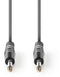 Nedis COTH23050GY30 - Speaker-kabel 300cm 6.35mm analoog - Grijs