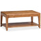 vidaXL - Salontafel - 88x50x38 - cm - massief - hout