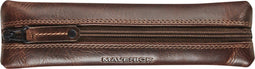 Leren pen etui Maverick The Original flat