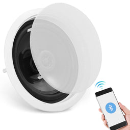 6,5 Inch Bluetooth Plafondluidspreker 150W - Wit