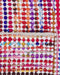 BELEN - Laagpolig vloerkleed - Multicolor - 80 x 150 cm - Polyester