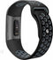 iMoshion Bandje Geschikt voor Fitbit Charge 4 / Charge 3 - iMoshion Siliconen sport bandje - Zwart