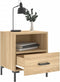 vidaXL - Nachtkastjes - 2 - st - 40x35x47,5 - cm - bewerkt - hout - sonoma - eikenkleur