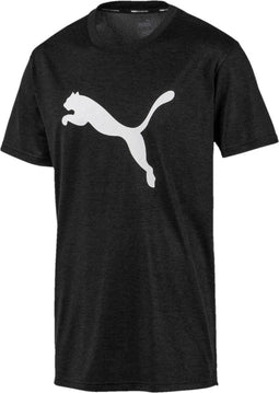 PUMA Heather Cat Tee - Training Shirt - dryCELL technologie - Puma Black Heather