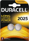 Duracell CR2025 - Lithium knoopcel batterij 3V - 20 stuks
