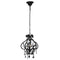 vidaXL Plafondlamp - Rond - E14 fitting - Zwart
