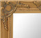 vidaXL - Wandspiegel - barok - stijl - 50x50 - cm - goudkleurig