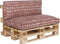 In The Mood Collection Palletkussens - L120 x B80/40 x H12 cm - Terracotta