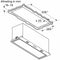 Siemens LB87NAC50 - Inbouwunit afzuigkap - 3 standen 745 m3/h 65 dB(A) - LED verlichting