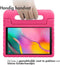 iMoshion Tablet Hoes Kinderen Geschikt voor Samsung Galaxy Tab A 10.1 (2019) - iMoshion Kidsproof Backcover met handvat - Roze