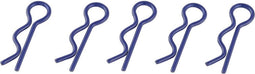 Reely 1:10 Bodyklemmen Blauw Lengte: 15 mm 5 stuk(s)