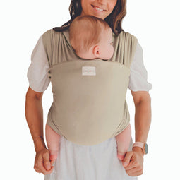 Babylonia Tricot-Slen - Rekbare draagdoek - 100% biologisch katoen - Zand