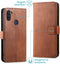 iMoshion Hoesje Geschikt voor Samsung Galaxy M11 / A11 Hoesje Met Pasjeshouder - iMoshion Luxe Bookcase - Bruin