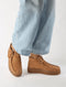 CLARKS Torhill Moss - Dames Veterschoenen - Nubuck - Cognac
