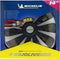 Michelin Wieldoppen 14 inch - NVS - Zilver/zwart (set van 4)