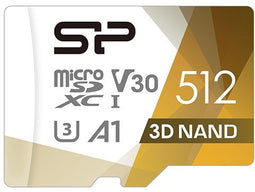 Silicon Power Superior Pro - microSDXC 512GB - UHS Speed Class 3 - V30 - A1 - 100MB/s lezen