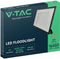V-TAC VT-44208-B - LED Schijnwerper - 200W 19200 Lumen IP65 Waterdicht Zwart