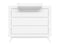 Bopita Anne Commode - 3 Laden - White