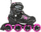 Roces Moody TIF - Inline Skates - Verstelbaar 36-40 - Zwart Roze