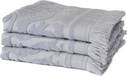 Seahorse Grace - Badhanddoek - Blauw - 60 cm x 110 cm - Set van 3