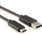 Scanpart USB C kabel 1 meter - Datakabel 10 Gbps - USB A naar USB C - Oplaadsnoer geschikt voor Samsung smartphone - USB 3.1 - Universeel