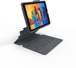 ZAGG Pro Keys - Bluetooth Keyboard case met trackpad - 2 meter dropprotectie - Zwart