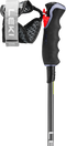LEKI Carbon 12 3D - Skistokken - Trigger 3D Pro G-handgreep - zwart/antraciet/geel 135 cm
