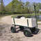 Sunny Billy Beach Wagon Bolderkar Groen - Blank hout - Bolderwagen met luchtbanden - 94x61x97cm