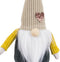 Christmas Kerstversiering Groen Beige Zand Weefsel Kerstman 20 Cm