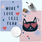 Set van 2 theedoeken Meow Love | Aware