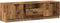 vidaXL - Tv-meubel - 140x35x40 - cm - bewerkt - hout - oud - houtkleurig