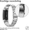 imoshion Bandje met Horlogeband inkorter - Geschikt voor Fitbit Charge 4, Fitbit Charge 3 - imoshion Stalen band zonder installatiehulp - Zilver