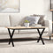 vidaXL - Salontafelpoten - X-frame - 70x30x43 - cm - gietijzer