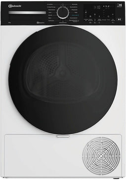 Bauknecht BT 87A WB - Warmtepompdroger 8kg - A-Noise Technologie - Wit