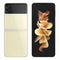 Samsung Galaxy Z Flip3 5G - Beige - 128 GB - Fysieke simkaart + eSIM