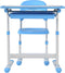 Kinderbureau met bureaustoel ergonomisch in hoogte verstelbaar - tekentafel - schooltafel